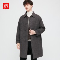 限尺码：UNIQLO 优衣库 431966 男士插肩袖大衣