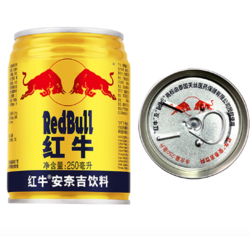 RedBull/红牛安奈吉功能饮料250ml*6罐/组 *5件