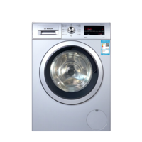 BOSCH 博世 静效系列 XQG100-WAP242682W 滚筒洗衣机 10kg 银色