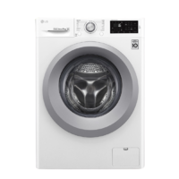 LG 乐金 WD-N51VNG21 滚筒洗衣机 9kg  白色