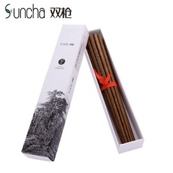 双枪（Suncha）筷子 无漆无蜡鸡翅木筷子原木色10双装 XK1501（平头、尖头款式随机发放)