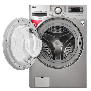 LG 乐金 WD-RH052D7S 洗烘一体机 14kg 钛晶银