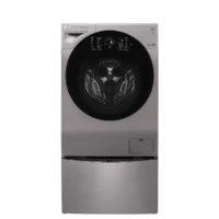 产地韩国 进口LG 14公斤 双擎分类洗 带烘干滚筒洗衣机 WDRH657C7HW（碳晶银）