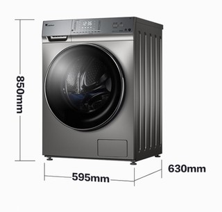 LittleSwan 小天鹅 洗衣机套装 纳米银离子系列 TG100V62WADY5 滚筒洗衣机  10kg + TG100V20WDG 滚筒洗衣机 10kg