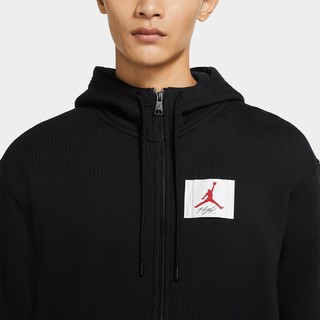 AIR JORDAN Flight 男士运动夹克 CV6145-010 黑色