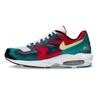 NIKE 耐克 Air Max 2 Light 男士休闲运动鞋 BV1359-600 红蓝黄 37.5