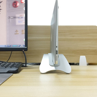 新年款苹果笔记本竖立式支架收纳放置架托铝合金属macbook电脑垂