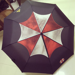 天之雨 创意生化危机折叠雨伞安布雷拉主题保护伞男女动漫晴雨伞