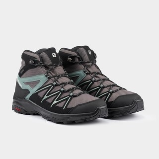 SALOMON 萨洛蒙 DAINTREE MID GTX 412312 男士中帮登山鞋系带 磁铁灰 UK7.5(41 1/3)