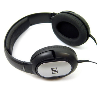 SENNHEISER 森海塞尔 HD201 耳罩式头戴式动圈降噪有线耳机 黑银色 3.5mm