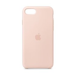 Apple iPhone SE 硅胶保护壳 - 粉砂色 *2件