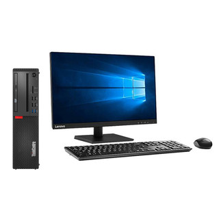 Lenovo 联想 ThinkCentre系列 M720s 9代酷睿版 23英寸 台式机 酷睿i5-9500 8GB 128GB SSD+1TB HDD 1GB独显