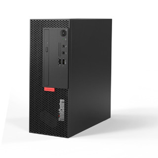 Lenovo 联想 ThinkCentre M720e 23.8英寸 商用台式机 黑色 (酷睿i5-9500、2G独显、8GB、128GB SSD+1TB HDD、风冷)