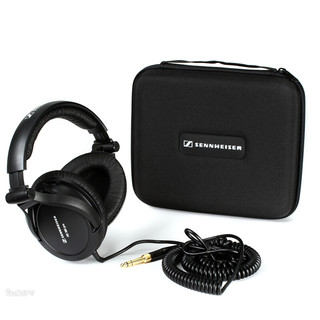 SENNHEISER 森海塞尔 HD380 PRO 耳罩式头戴式动圈有线耳机 黑色 3.5mm