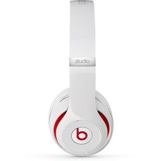 Beats Studio2.0 耳罩式头戴式降噪有线耳机 白色 3.5mm