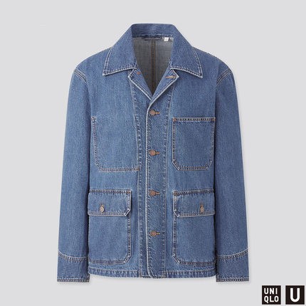 uniqlo优衣库435125男装牛仔工装外套