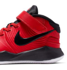 NIKE 耐克 TEAM HUSTLE D 9 FLYEASE PS 儿童篮球运动鞋 BV2951-600 大学红/黑 31