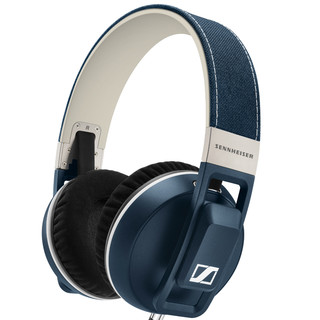 SENNHEISER 森海塞尔 Urbanite XL 耳罩式头戴式有线耳机 蓝色 3.5mm