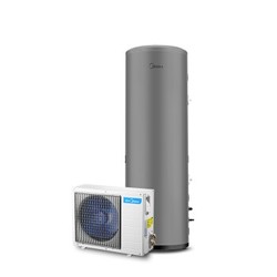 Midea 美的 200升空气能热水器智能家电E+蓝钻内胆分体式家用热水器 wifi智控 6年包修 KF66/200L-MH(E2)