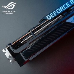 华硕 ASUS ROG-STRIX-RTX3090-O24G-GAMING 1860-1890MHz 吃鸡电竞游戏专业显卡 可支持8k显示器