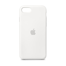 Apple iPhone SE 原装硅胶手机壳 保护壳 - 白色