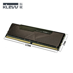 科赋（KLEVV） DDR4 海力士SKhynix台式机内存条BOLT X雷霆 16GB(8GBx2) 套条 3600Mhz