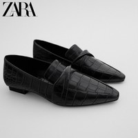 ZARA 11525610040 女士印花乐福鞋