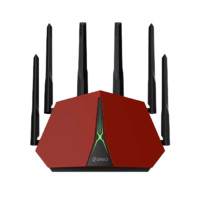 360 磐影系列 V5X 双频2600M 家用千兆无线路由器 Wi-Fi 5 单个装 红色