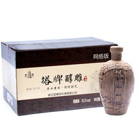 塔牌 绍兴黄酒 醇雕手工冬酿 半甜型 500ml*6瓶