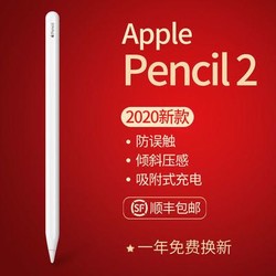 Apple Pencil 二代手写笔适用于2018/2020款11/12.9 英寸iPad Pro