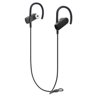 audio-technica 铁三角 SPORT50BT 入耳式蓝牙耳机 黑色