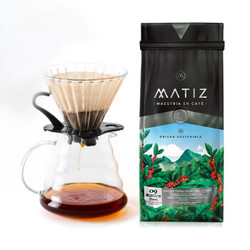 哥伦比亚进口 玛蒂滋(MATIZ)深度烘焙浓缩研磨咖啡粉 340g *2件