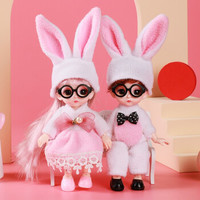 汇奇宝 芭比洋娃娃系列 兔子帽款娃娃