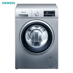 SIEMENS 西门子 WM12P2E82W 变频 滚筒洗衣机 10KG 银色