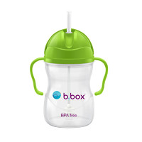 黑卡会员：b.box 宝宝第三代重力吸管水杯 绿色 240ml