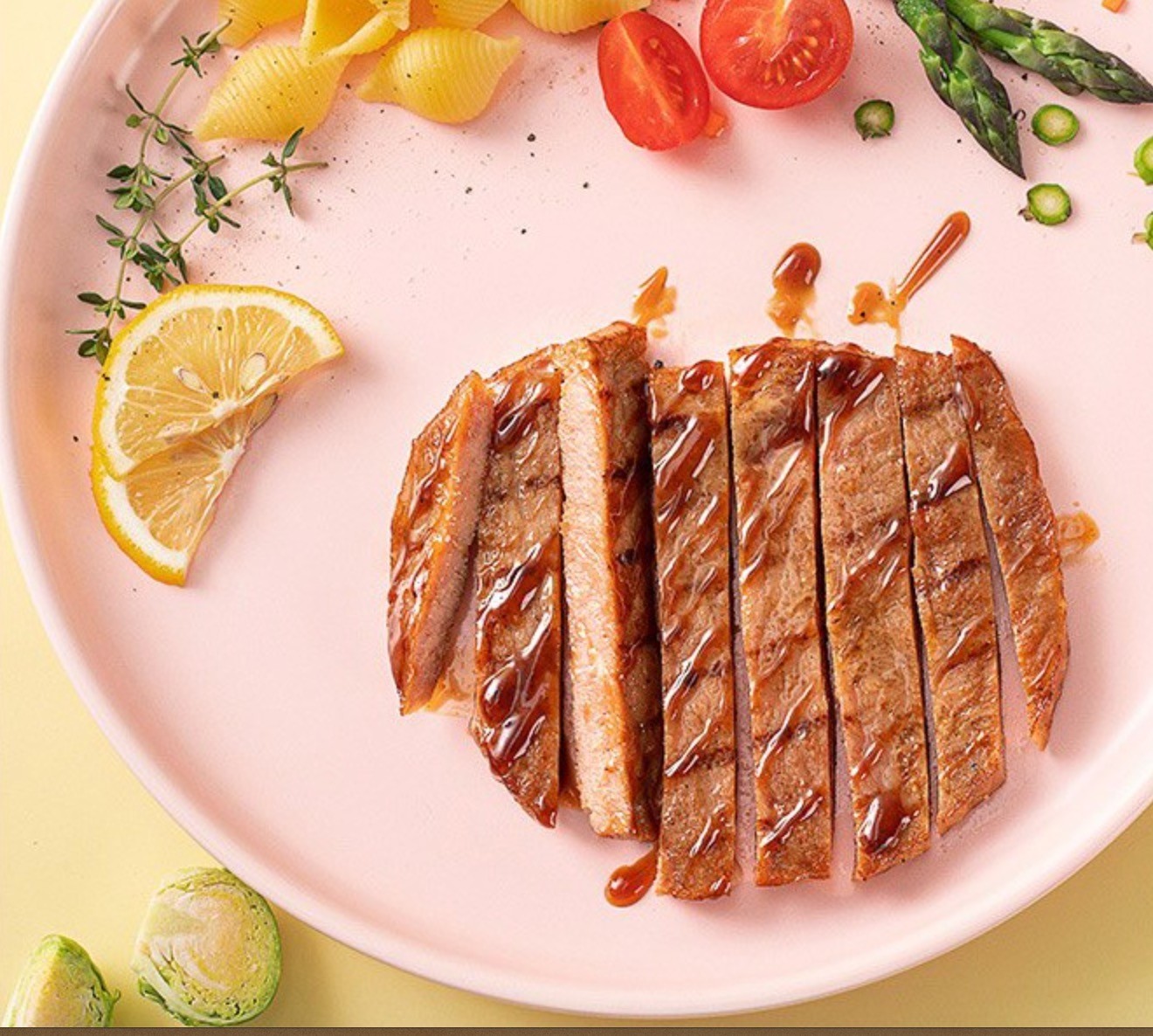 小牛凯西菲力牛排生鲜牛肉儿童进口牛扒套餐80g10片