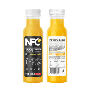 NONGFU SPRING 农夫山泉 100%NFC 橙汁 300ml*10瓶