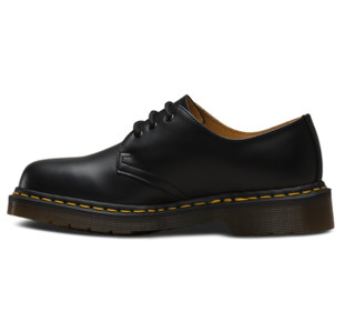 Dr.Martens 马汀博士 王琳凯同款中性牛皮革系带马丁单鞋11838001 黑色39