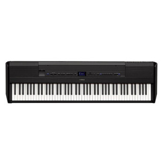 雅马哈电钢琴P515成人专业88键重锤电钢琴智能数码钢琴实木键盘 P-515黑色主机+单踏板