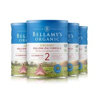 BELLAMY‘S 贝拉米 有机婴儿奶粉 2段 900克 4罐