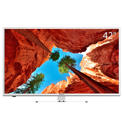 skyworth创维42e5ers42英寸高清led窄边网络平板液晶电视银色