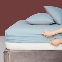 DAPU大朴A类纯棉针织床笠天然新疆棉裸睡防滑固定席梦思床垫保护罩