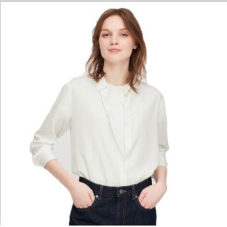 UNIQLO 优衣库 424642 女士花式长袖衬衫