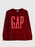 Gap 盖璞 000661388 女装 碳素软磨系列 徽标LOGO磨毛圆领套头卫衣