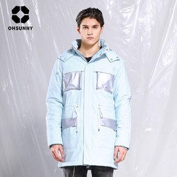OhSunny  男士韩版潮流加厚保暖外套
