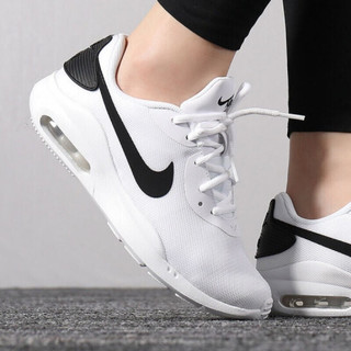 NIKE 耐克 Air Max系列 WMNS AIR MAX OKETO 女士运动板鞋 AQ2231-500 白色 35.5