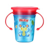 Nuby 婴儿学饮杯喝奶杯6个月宝宝喝水杯幼儿园儿童魔术杯