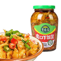 吉香居咸菜下饭粥泡菜开味下饭酸菜拌面小菜爽口下饭菜426g*1瓶 *2件