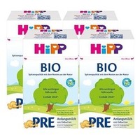 88VIP：HiPP 喜宝 BIO 婴幼儿配方奶粉 Pre段 600g*4盒/组