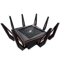 ASUS 华硕  GT-AX11000 双频11000M 千兆家用路由器 WiFi 6 单个装 黑色
